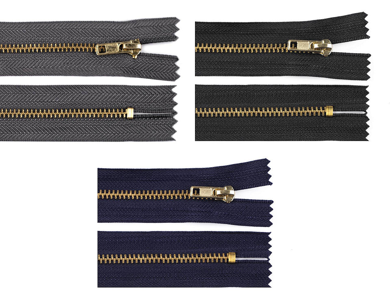 FAG métallique n°3, longueur 18 cm, pour pantalon