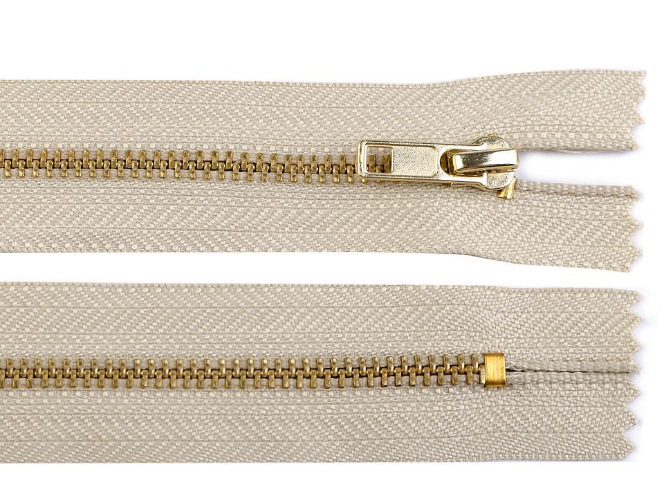 FAG métallique n°3, longueur 18 cm, pour pantalon