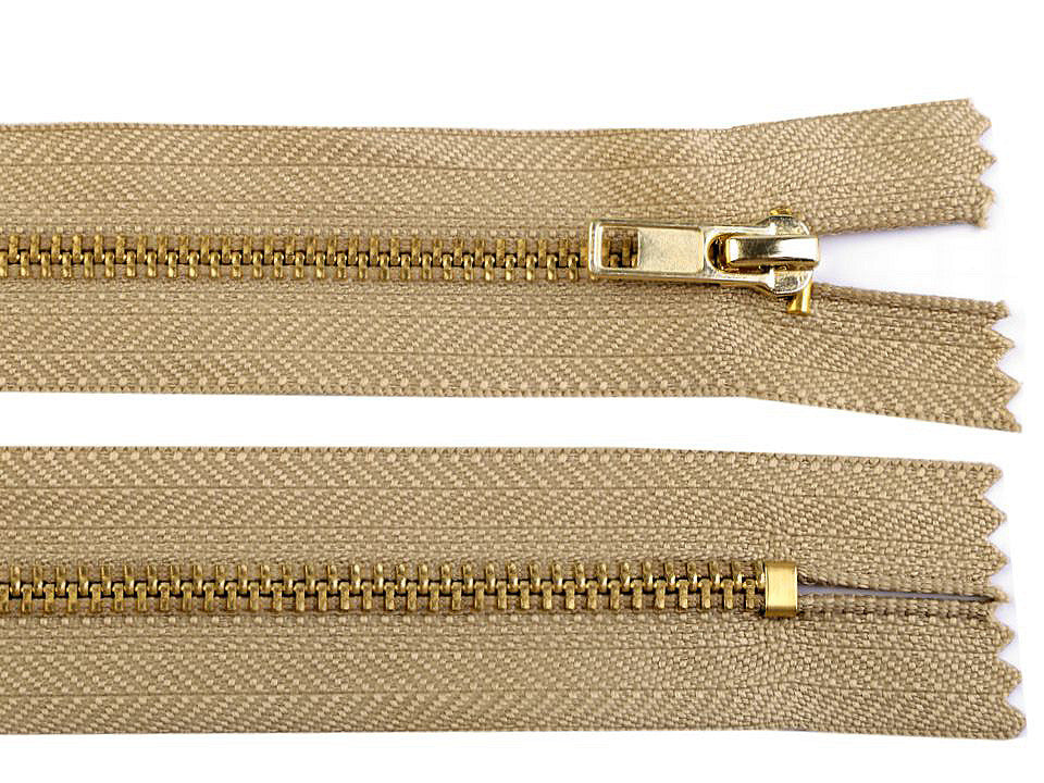 FAG métallique n°3, longueur 18 cm, pour pantalon