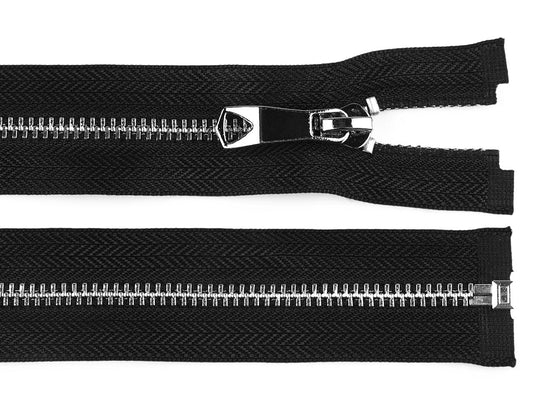 FAG métallique No5, longueur 50 cm, avec glissière décorative