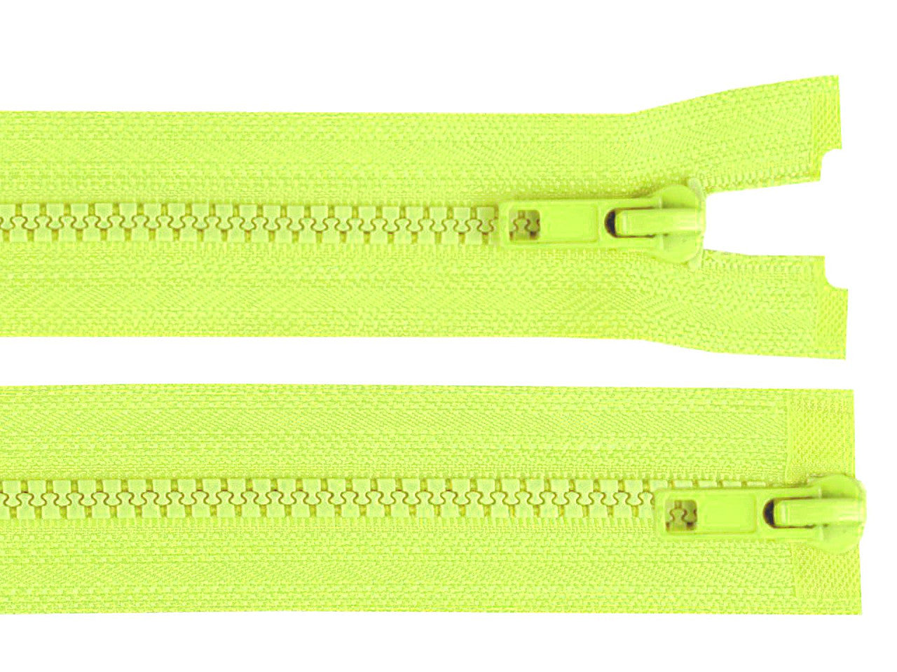 FAG bidirectionnelle en plastique No 5 séparable 2 curseurs 80cm séparable