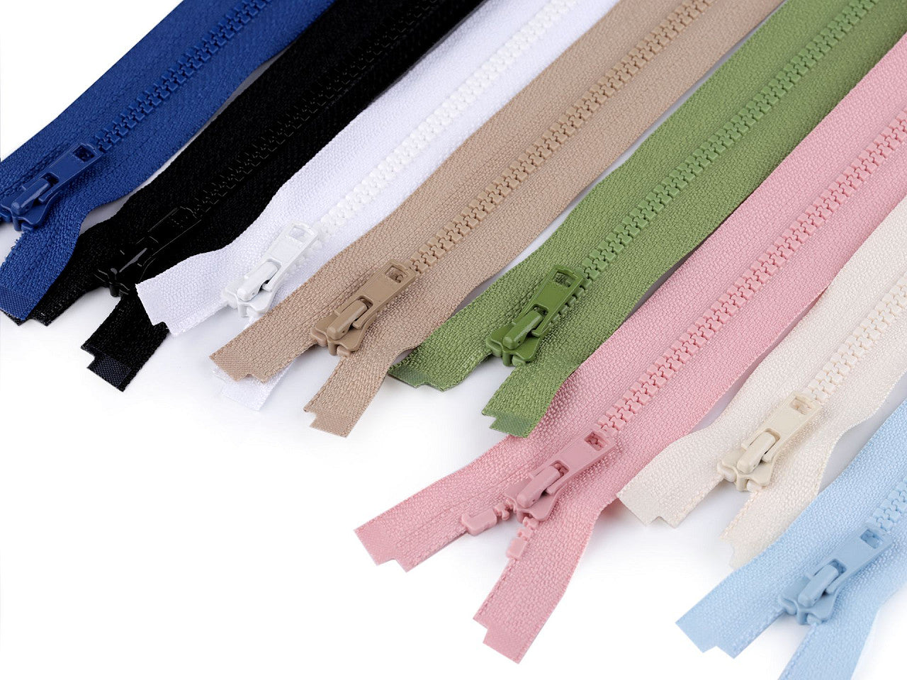 FAG YKK en plastique, No3, longueur 40 cm