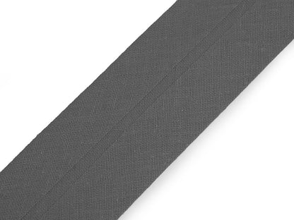 Biais en coton, largeur pliée 40 mm