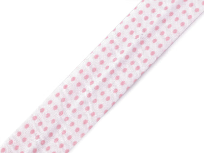 Biais en coton à pois ou rayé 20mm