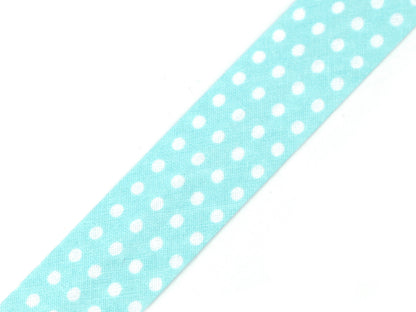 Biais en coton à pois ou rayé 20mm