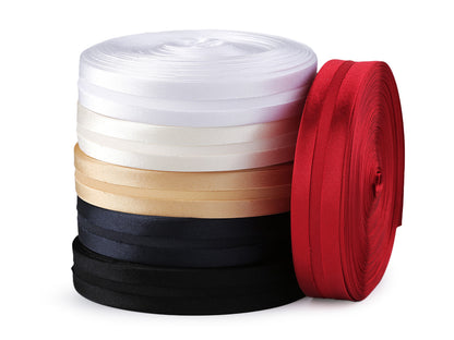 Biais satiné, largeur pliée 20 mm