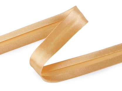 Biais satiné, largeur pliée 20 mm