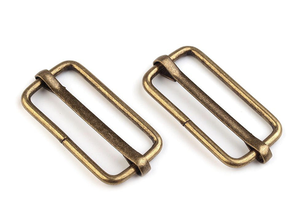 Boucle coulissante réglable pour sangle, largeur 33 mm