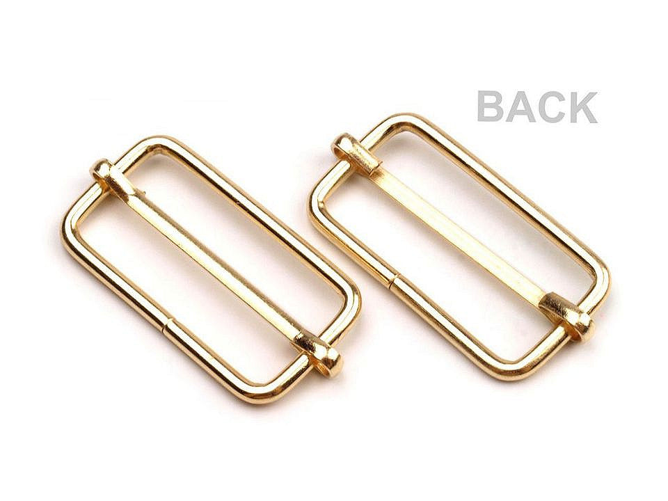 Boucle coulissante réglable pour sangle, largeur 33 mm