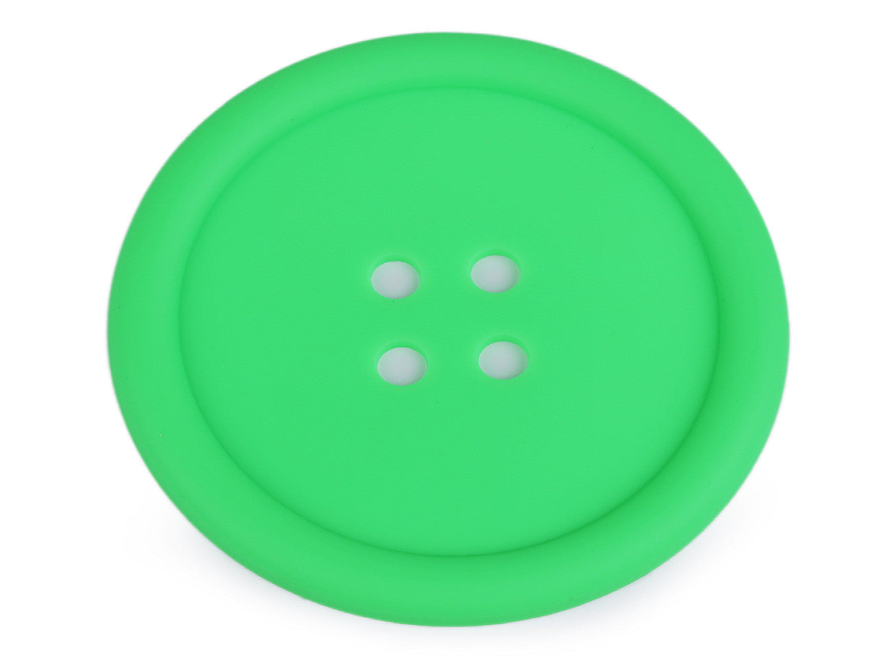 Dessous de tasse Bouton en silicone, Ø 9 cm