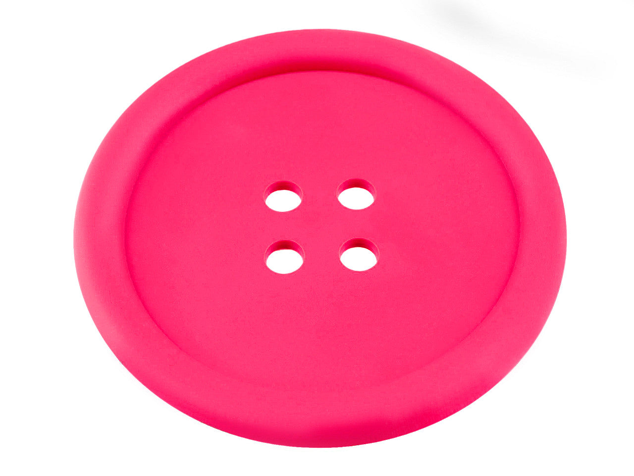 Dessous de tasse Bouton en silicone, Ø 9 cm