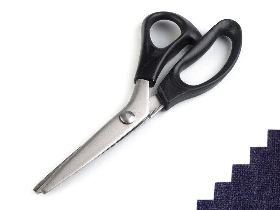 Ciseaux à cranter, longueur 24 cm, zig-zag