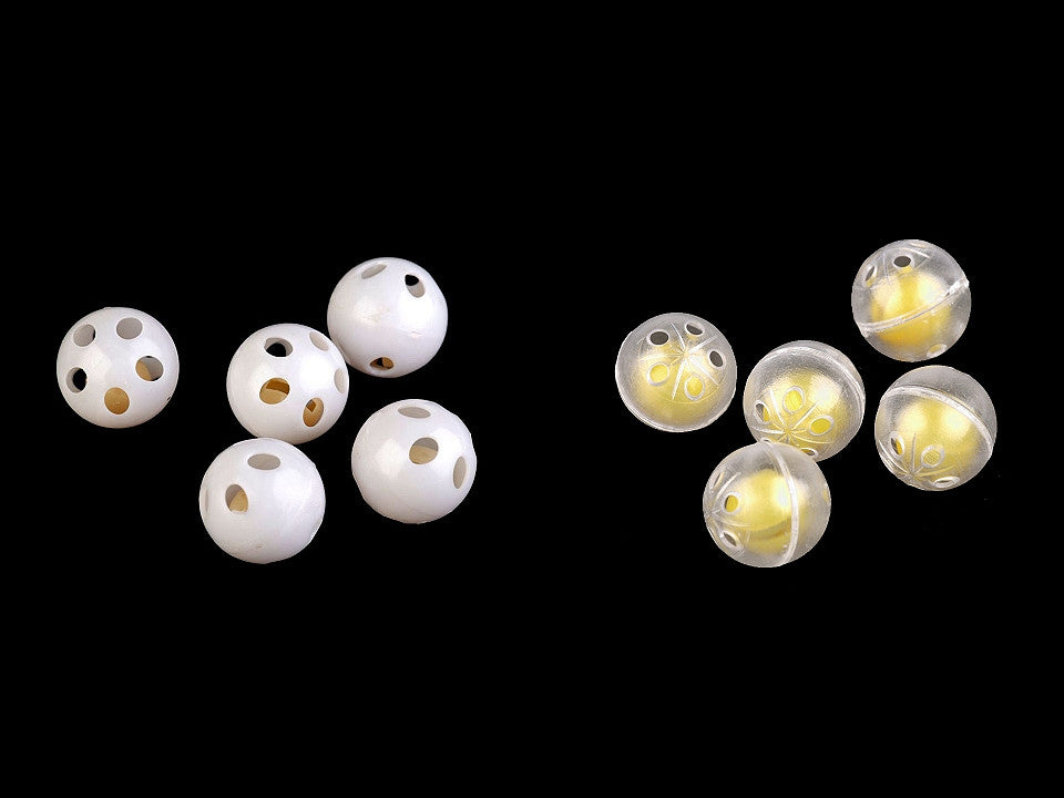 Boule de hochet, Ø 2,4 cm et 2,6 cm