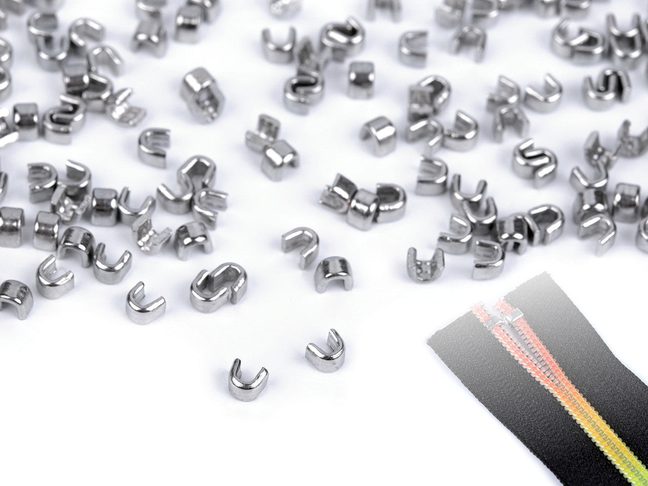 Butée supérieure pour fermetures Éclair en nylon et métalliques n<sup>o</sup> 3 ; 5 ; 8 ; 10