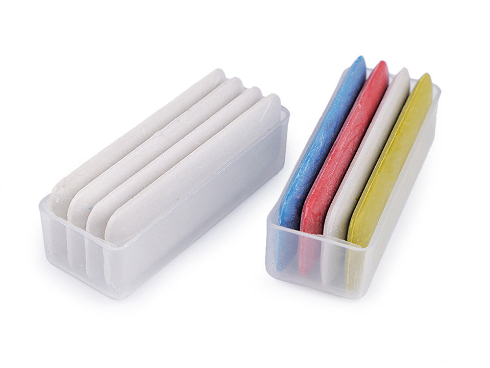 Lot de 4 craies de tailleur dans une boîte