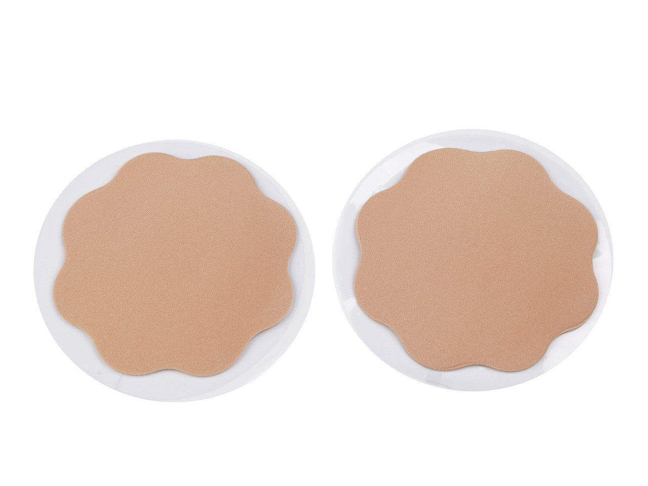 Cache-tétons en tissu avec silicone