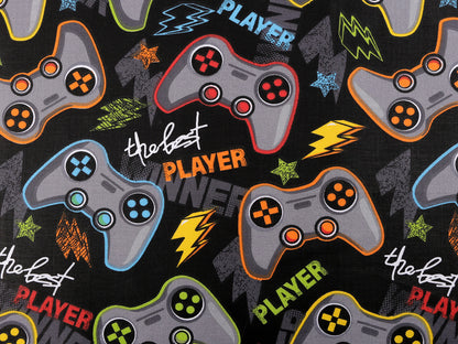 Cretonne en coton oekotex, Console de jeu