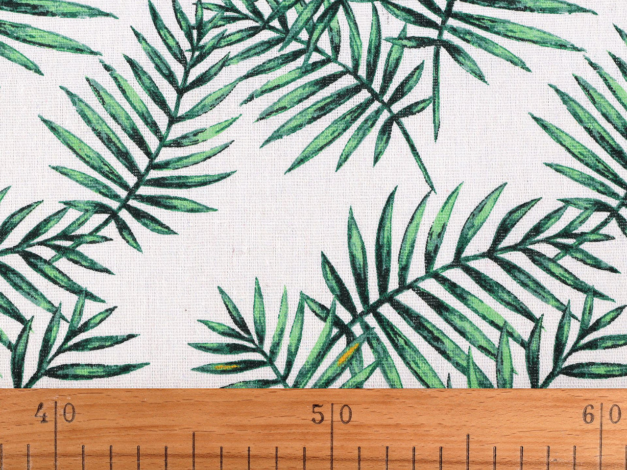 Tissu en coton/Imitation lin, épais, Feuilles