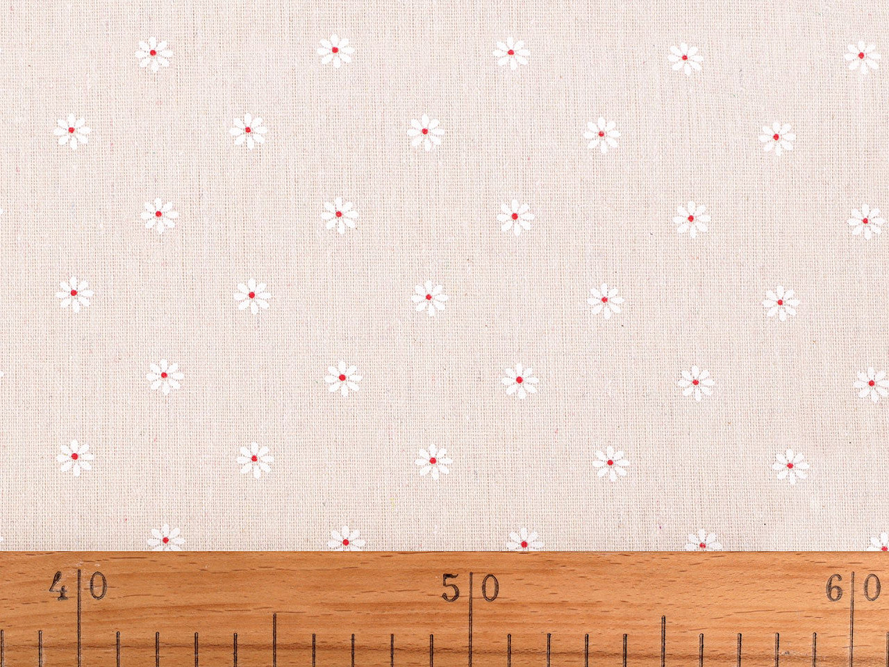 Tissu en coton/Imitation lin, épais, Fleurs