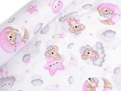 Popeline coton oekotex Koalas