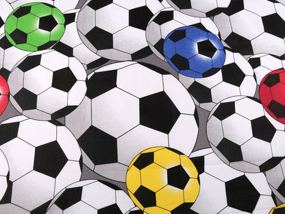Cretonne coton oekotex, Ballons de football