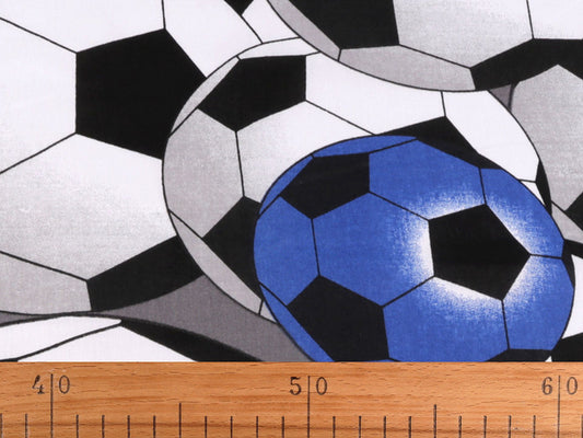 Cretonne coton oekotex, Ballons de football