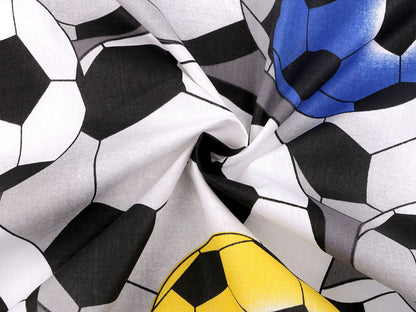 Cretonne coton oekotex, Ballons de football