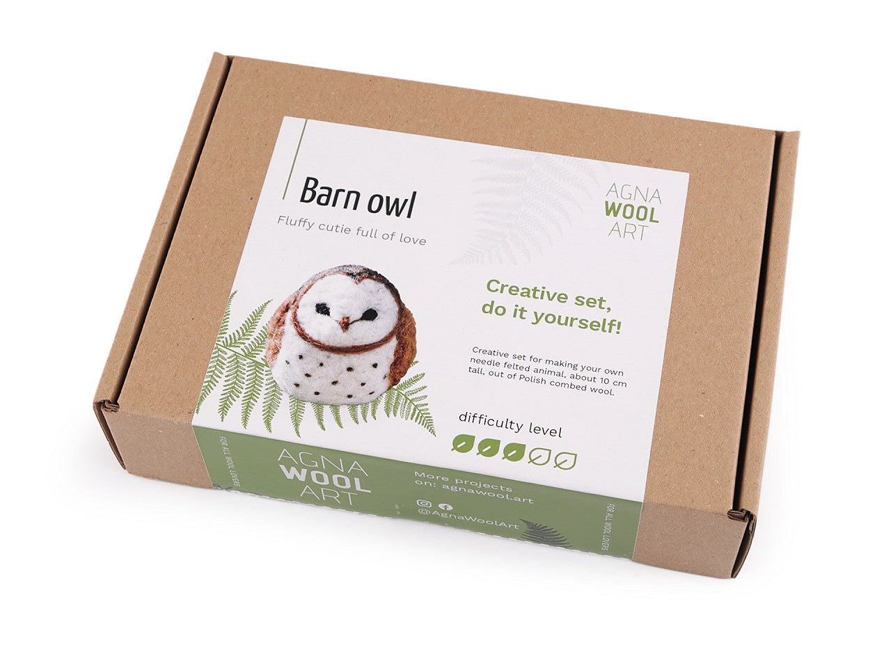 Kit créatif de feutrage à l’aiguille, Animaux