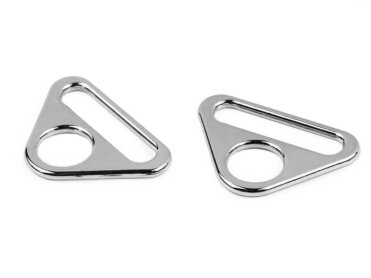 Ajusteur/Boucle à glissières triangulaire en métal, largeur 31 mm