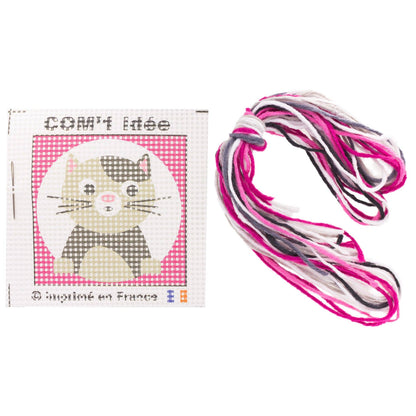 Kit canevas soudan | Choupette petite minette