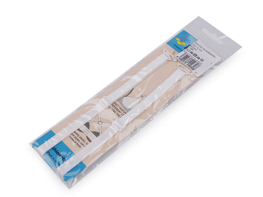 Bretelles de remplacement pour soutien-gorge, croisées avec fermoir métallique, largeur 10 mm