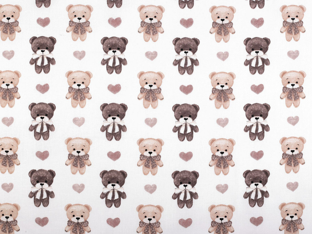 Tissu/Toile en coton, Ours en peluche - 1m