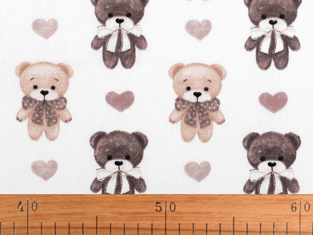 Tissu/Toile en coton, Ours en peluche - 1m