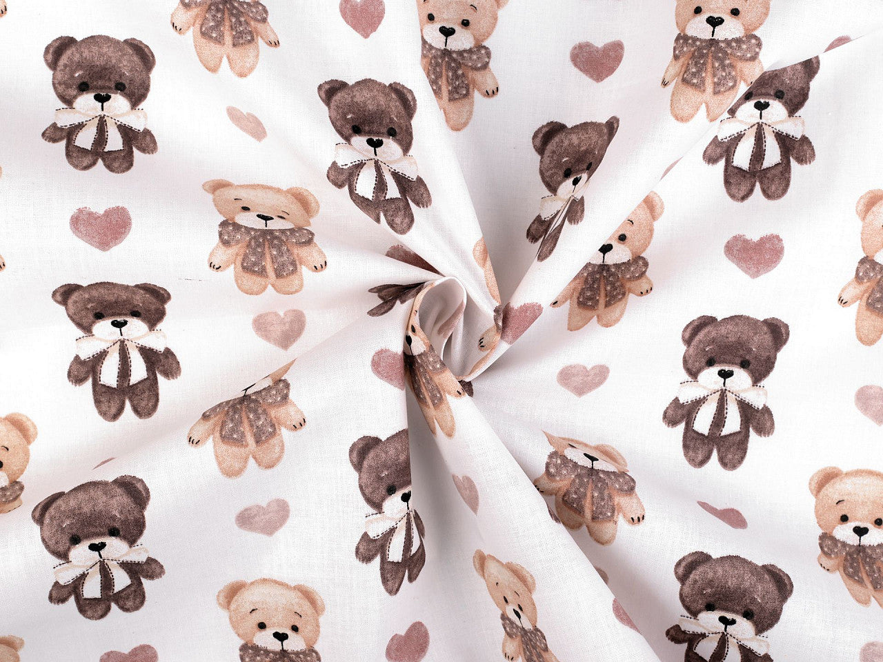 Tissu/Toile en coton, Ours en peluche - 1m