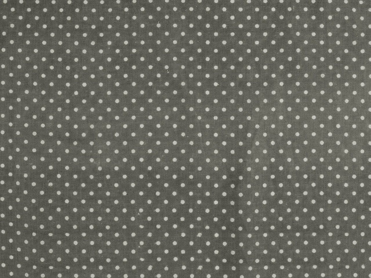 Toile en coton à pois imitation lin, épaisse