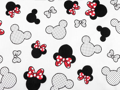 Tissu en coton - Mickey / Minnie Mouse