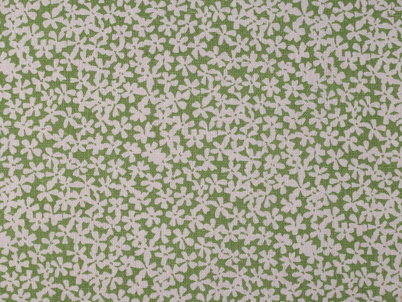 Tissu en coton/Imitation lin, épais, Fleurs