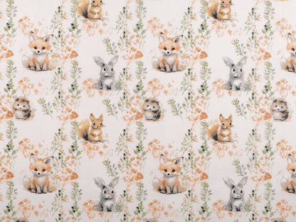 Popeline en coton oekotex, Animaux