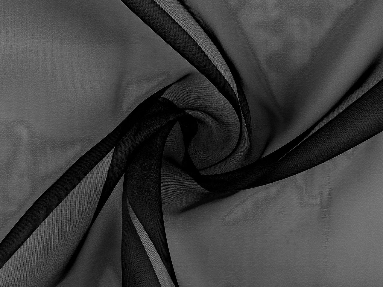 Tissu brillant en organza