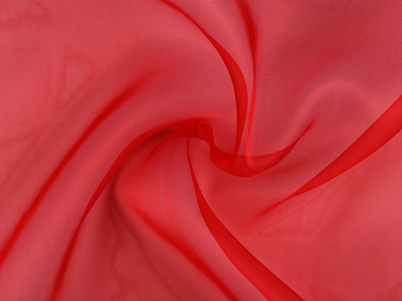 Tissu brillant en organza