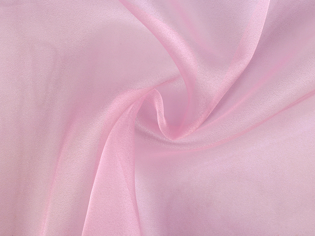 Tissu brillant en organza