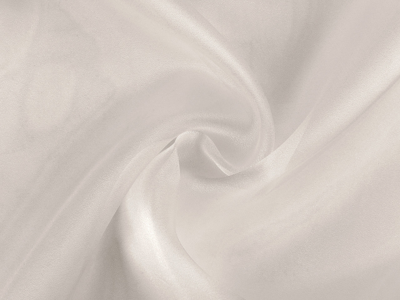 Tissu brillant en organza