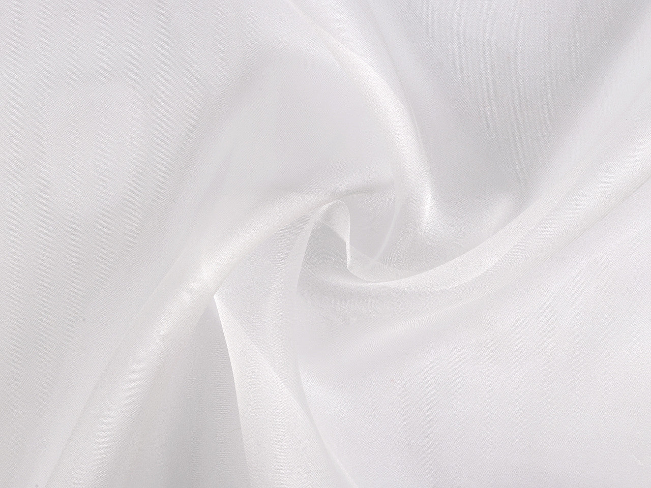 Tissu brillant en organza