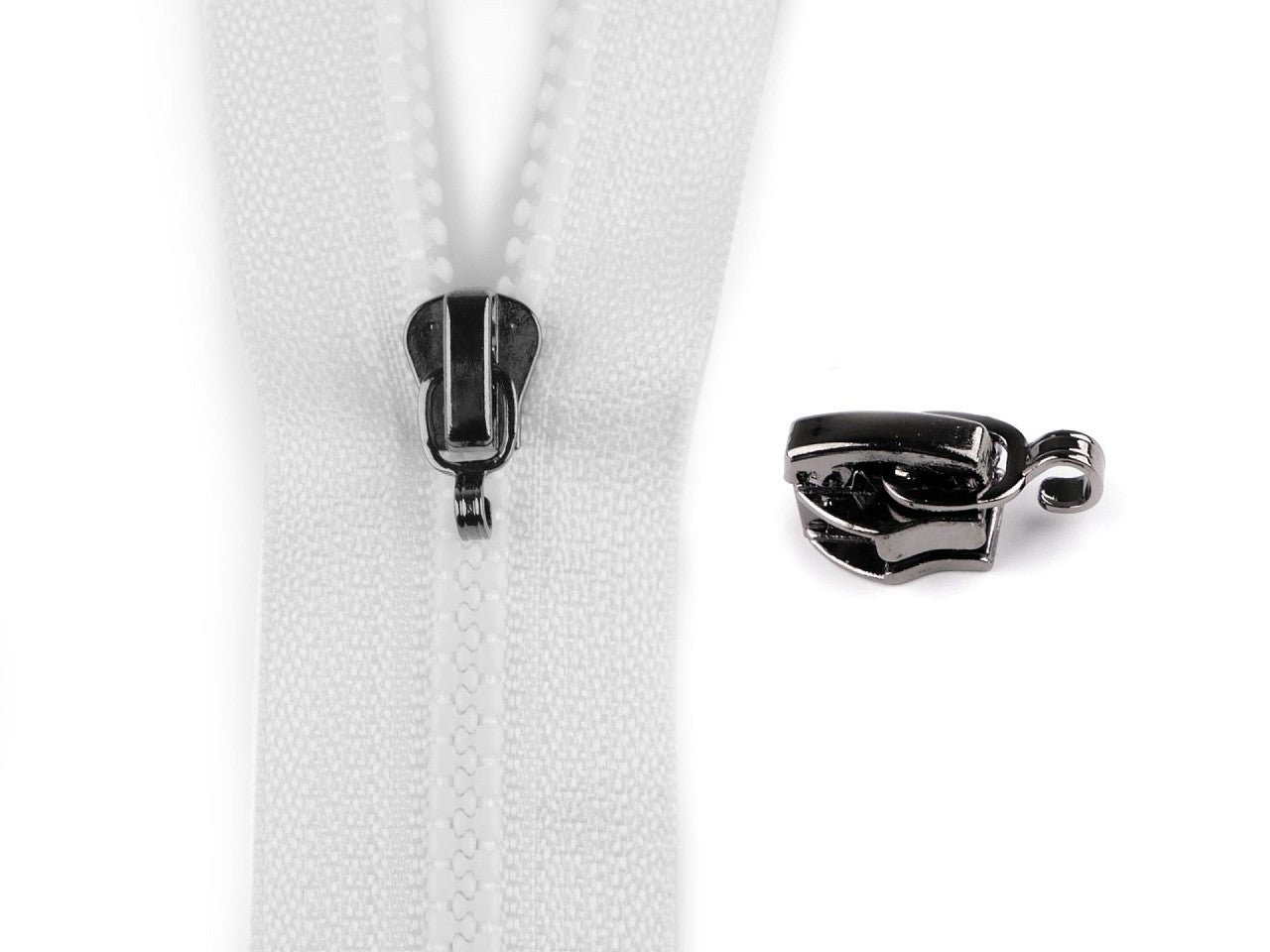 Curseur pour FAG  en plastique N<sup>o</sup> 3 avec crochet pendentif