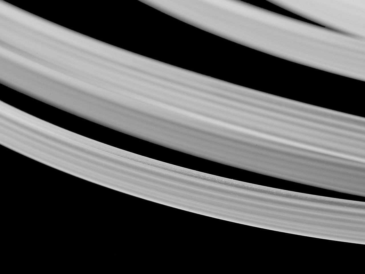 Baleine/Armature de soutien-gorge en plastique, plate, largeur 6 mm