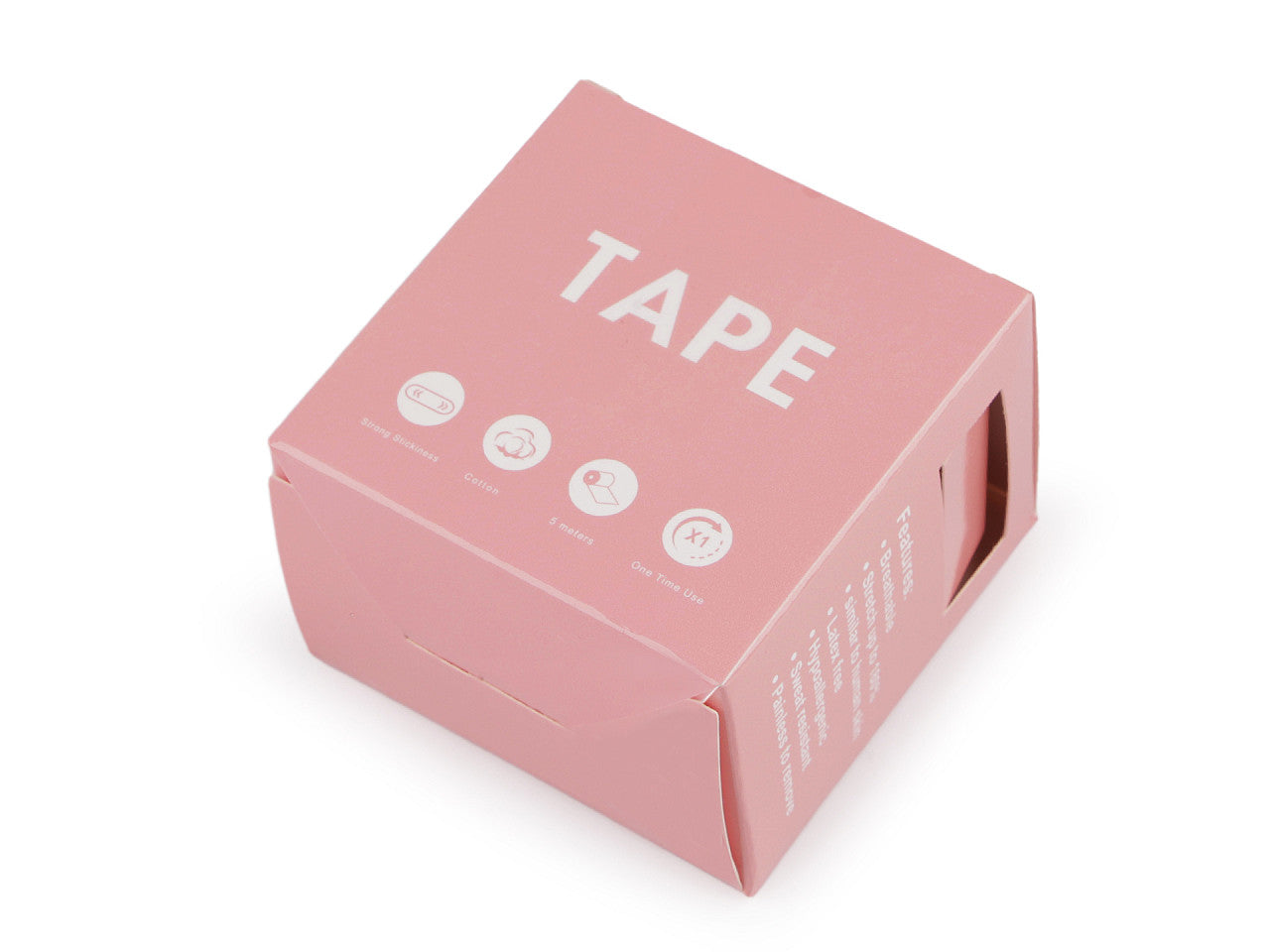 Ruban mammaire autocollant, largeur 5 cm, couleur chair