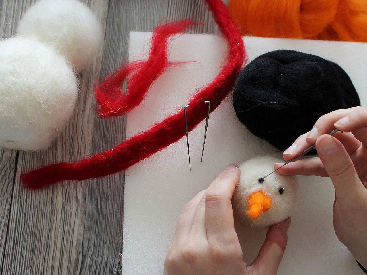 Mousse pour feutrage