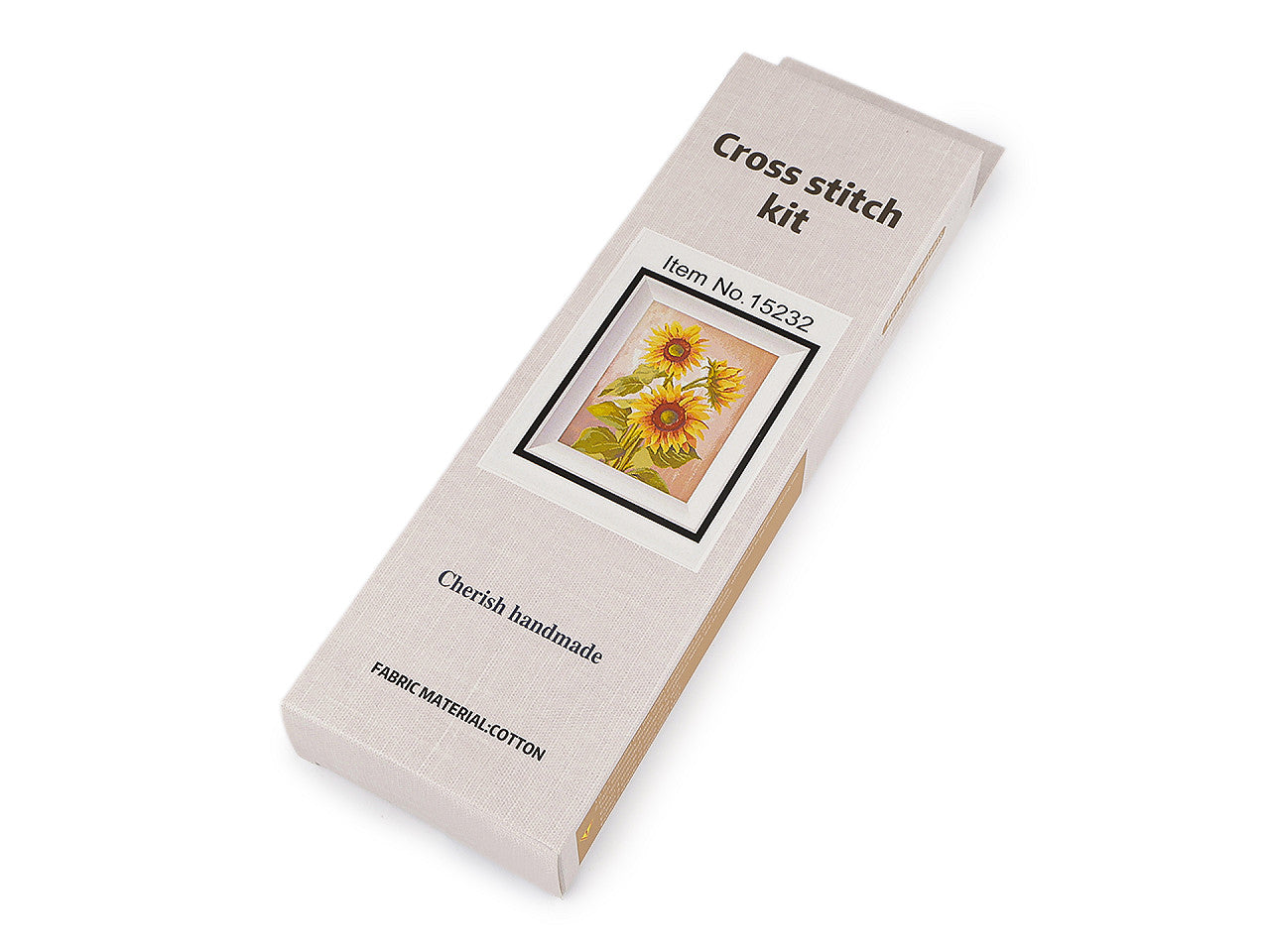 Kit de broderie avec motif pré-imprimé