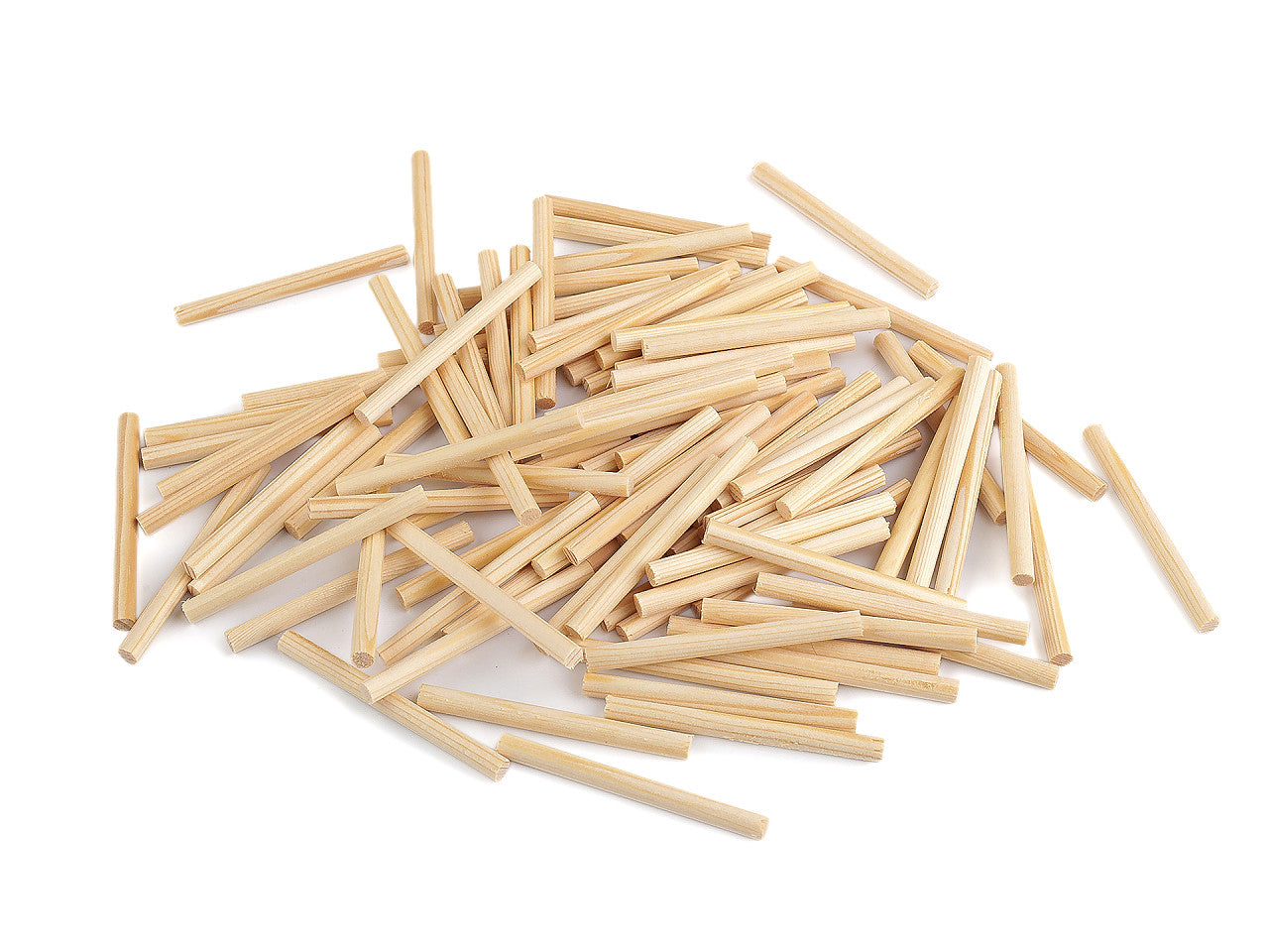 Présentoir en bois pour fils, rotatif, avec espace de rangement, hauteur 44 cm