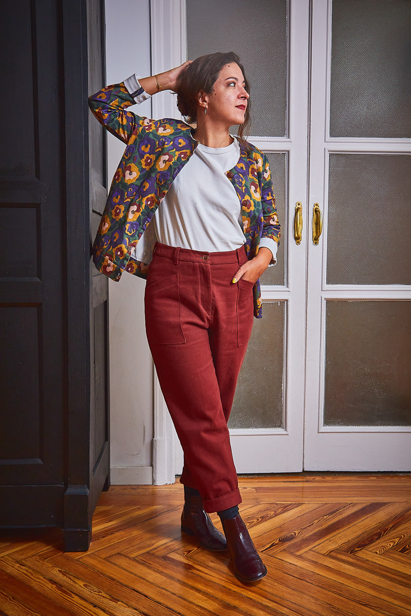 Patron pantalon et short femme BERLIN Pochette